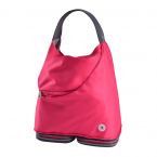 NO566-FOLDABLE WEEKEND BAG WITH SQUARE SHAPE EVA HARD COVER
